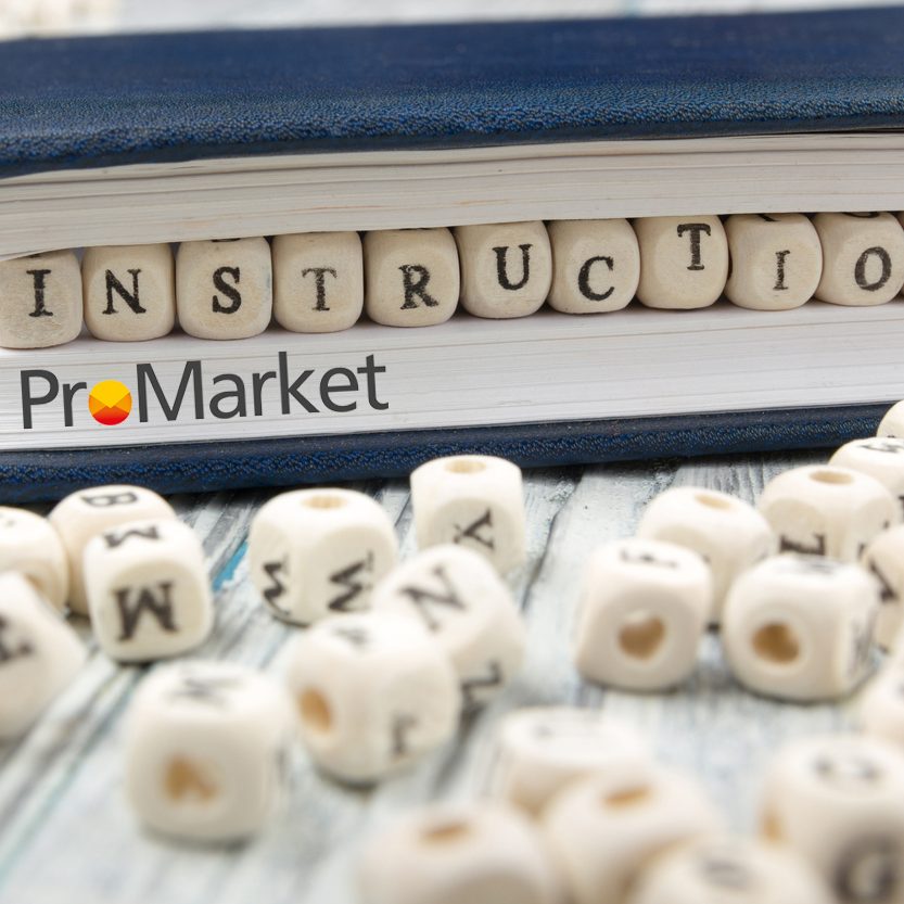 ProMarket Instructions