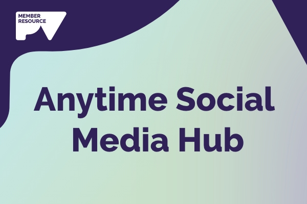 Anytime Social Media Resource Hub