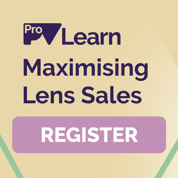 Maximising Lens Sales - Register